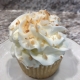 Coconut Confection Cupcake: Coconut cupcake with coconut buttercream and toasted coconut