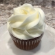 Southern Belle Cupcake: Red velvet cupcake with cream cheese buttercream