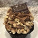 Nutty Neighbor Cupcake: Chocolate cupcake with chocolate buttercream, chopped peanuts and a Mr. Goodbar
