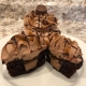 Cumberland Caramel Cupcake: Chocolate cupcake filled with a Rolo and caramel sauce, chocolate buttercream, chocolate ganache and caramel sauce drizzle and a Rolo